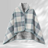 Blue and Pink 80*130cm Japanese-Style shawl blanket Ultra-Soft Blanket - Thick Polyester Throw for Sofa, Bed, Office,  Cozy Nap Blanket for Winter & All Seasons