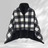 Black and White 100*140cm Japanese-Style shawl blanket Ultra-Soft Blanket - Thick Polyester Throw for Sofa, Bed, Office,  Cozy Nap Blanket for Winter & All Seasons