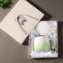 Green Gradient Cat Ceramic Mug with Lid and Spoon - 400ml Porcelain Coffee Cup - Adorable 3D Cat Design, Pastel Colour, Gift Box Included - Ideal for Home, Office, or as a Present for Women and Cat Lovers