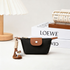 Black Mini Nylon Coin Purse with Wrist Strap - Compact Zipper Key Holder Pouch for Cards Lipstick and Earphones