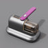 Greyish-purple Wireless Mite Vacuum Cleaner with UV Light - High Suction Handheld Bed Dust Mite Remover