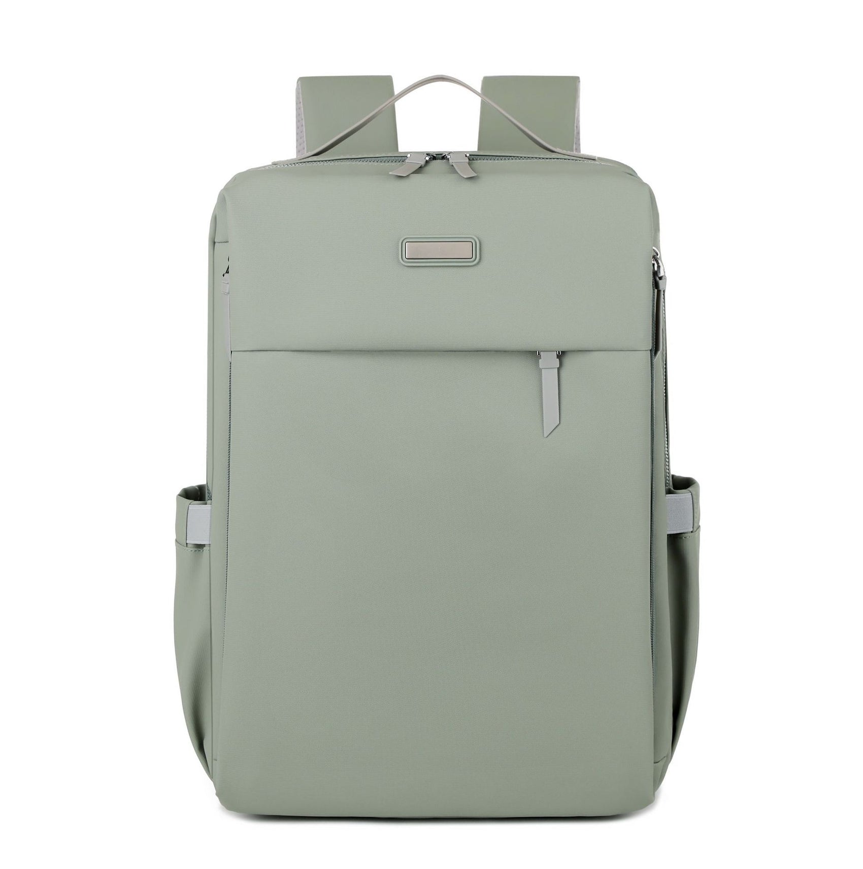 Green Large Capacity Airbag Backpack Multi-Compartment Laptop Backpack Travel Business Bag