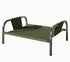 Green Raised Pet Bed for Medium Dogs Cats Elevated Breathable Dog Cot Washable Anti-Moisture Pet Cot 50x40x20cm