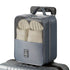 Grey Travel Shoe Bag Portable Luggage Organizer Waterproof Dustproof Shoe Pouch