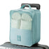 Light blue Travel Shoe Bag Portable Luggage Organizer Waterproof Dustproof Shoe Pouch