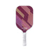 Fantasy Purple Striped Fiberglass Pickleball Paddle – Lightweight Shock-Absorbing Rackets for Outdoor Play