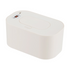 White Portable USB Baby Wipe Warmer with LED Display and Top-Heating Moisture Protection – Intelligent Constant Temp Dispenser Case for Travel and Home