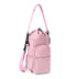 2-Pack Pink Muti-Pockets Insulated Water Bottle Holder and Adjustable Phone Crossbody Bag – 40oz Bottle Large Waterproof Cooler Sling Bag with Drawstring Closure and PE Cotton and Aluminium Foil Lining