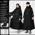 Black Full Coverage & Extended Cycling Hooded Rain Poncho with Detachable Shoe Covers, M Size – Thickened Waterproof Oxford Motorcycle Raincoat with Face-Protection Elastic Collar, Large Storage Pocket and Foldable Sleeve Cover for Men Women Outdoor Use