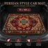 Style 1 Soft Crystal Velvet Waterproof Car Trunk Mat – 75×100cm Retro Floral Persian Cargo Liner with Non Slip Backing, Water Absorbent Quick Dry and Easy to Clean, Universal Auto Protector