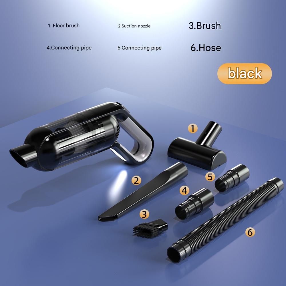 Cordless Handheld Vacuum Cleaner set -  USB Rechargeable Portable Car Vacuum with Detachable Nozzle, Lightweight Dust Buster for Car Interior, Home, Office and Pet Hair