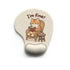 Ergonomic Gel Wrist Support Mouse Pad Pattern of a cat sitting in a chair reading a book (I&