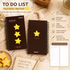 Fruit Series To Do List Notebook (Starfruit) – Spiral Bound Journal with Cute Fruit Cover, 80 Sheets, Portable Planner for Daily Notes, Study, Office and Personal Organisation
