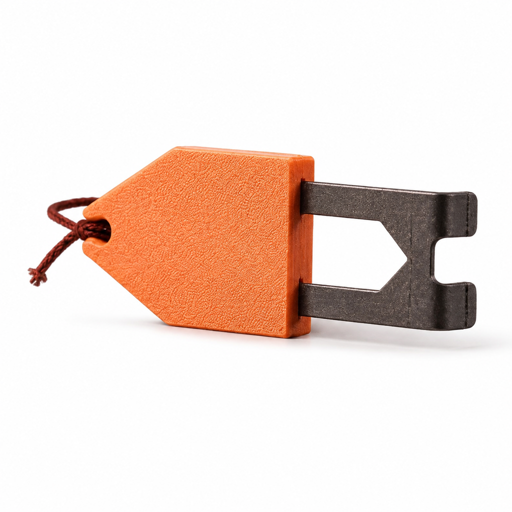 1-pack Rope Anchor Hook - Compact Multi Purpose Cord Fixing Tool for Outdoor Rope Anchoring, Camping Setups, Portable Storage and Versatile Utility Use