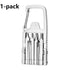 1-pack 13-in-1 Stainless Steel Multi Function Tool - SIM Card Ejector, Phone Stand, Screwdriver and Camera Tripod Accessory for Photography and Everyday Repairs