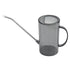 1.5L Gray Long Spout Watering Can with Shower Head - Clear Plastic Indoor Plant Waterer for Succulents, Balcony Garden, Precise Watering Tool