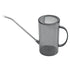1L Gray Long Spout Watering Can with Shower Head - Clear Plastic Indoor Plant Waterer for Succulents, Balcony Garden, Precise Watering Tool