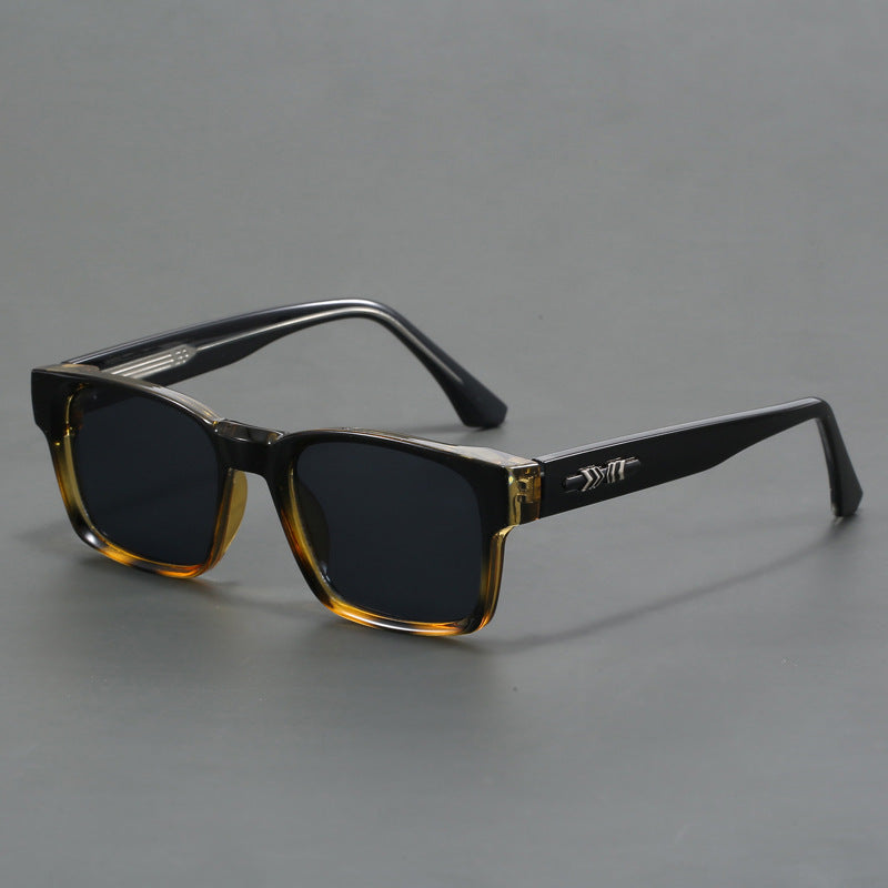 Leopard Pattern Trendy Oversized Lightweight Blue Light Blocking Sunglasses for Men - Anti-Fog, Photochromic, and UV Pro