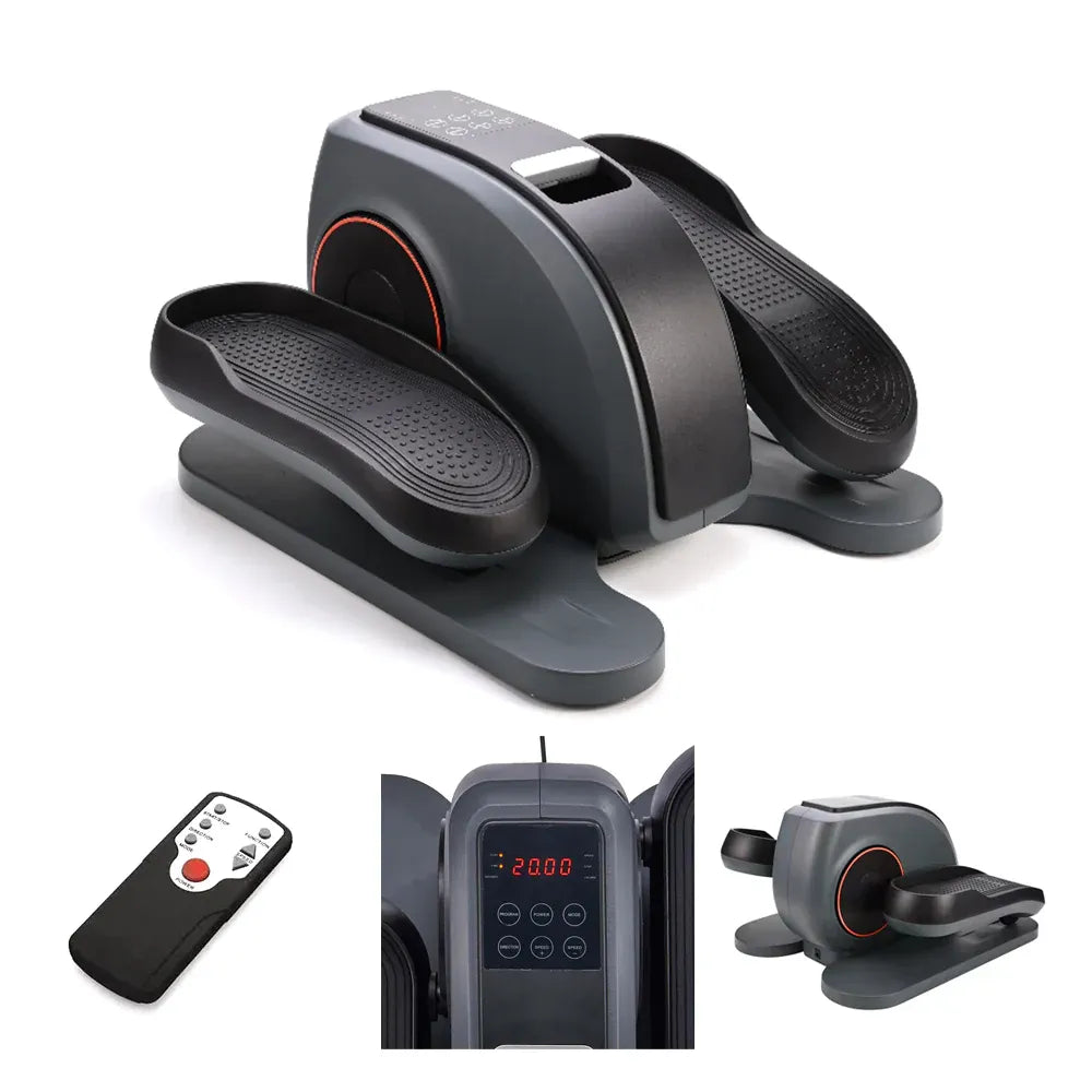 FORCE Automatic Mini Pedal Exercise Bike Under Desk Electric Ellipticals