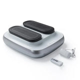 FORCE Portable Electric Circulation Leg Trainer Exerciser Machine With Remote Control Silver