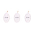 3 Pcs Clevinger Eco Oval Facial Exfoliating Loofah