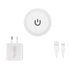 20W USB-C & USB-A Fast Charging Wall Charger + 15W Qi Wireless Charging Pad – Dual-Mode Power Kit