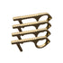 4 Pcs Clean Germ Free Hygiene Hand Antimicrobial Metal Key