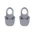 2 pcs Sink Caddy Silicone Sponge Rack – Adjustable Silicone Kitchen Sink Organizer