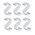 18 Pcs Multipurpose Durable Utility S Hooks for Hanging