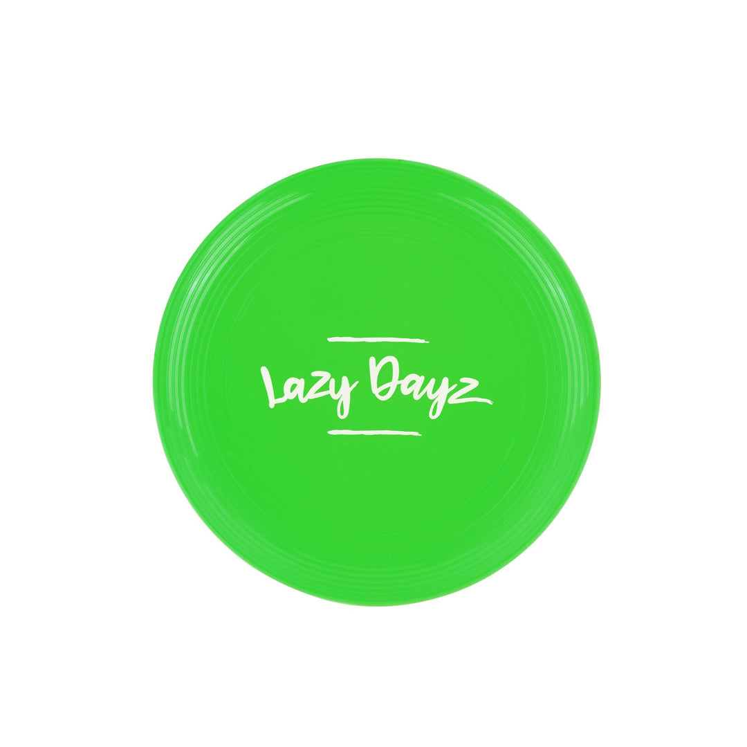 28cm Lazy Dayz Jumbo Neon Beach Frisbee - Green