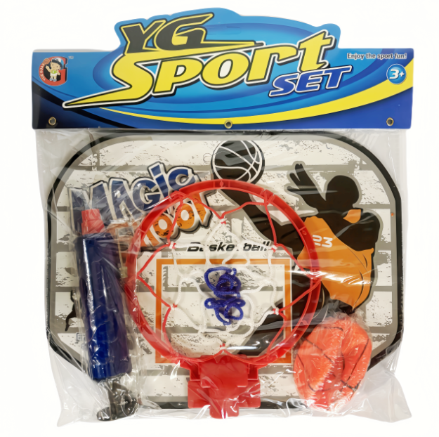 2x Small basketball kids play set
