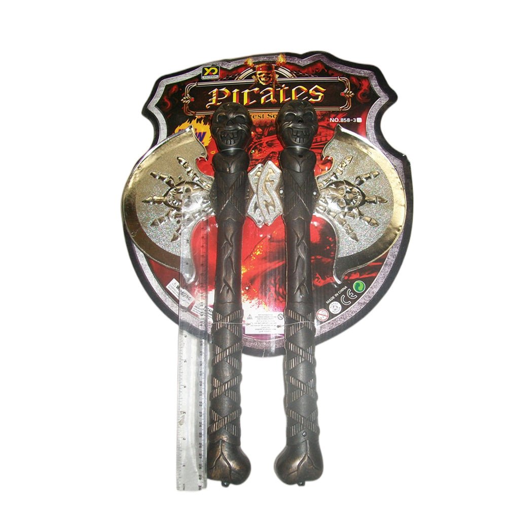2x Pirate axe set