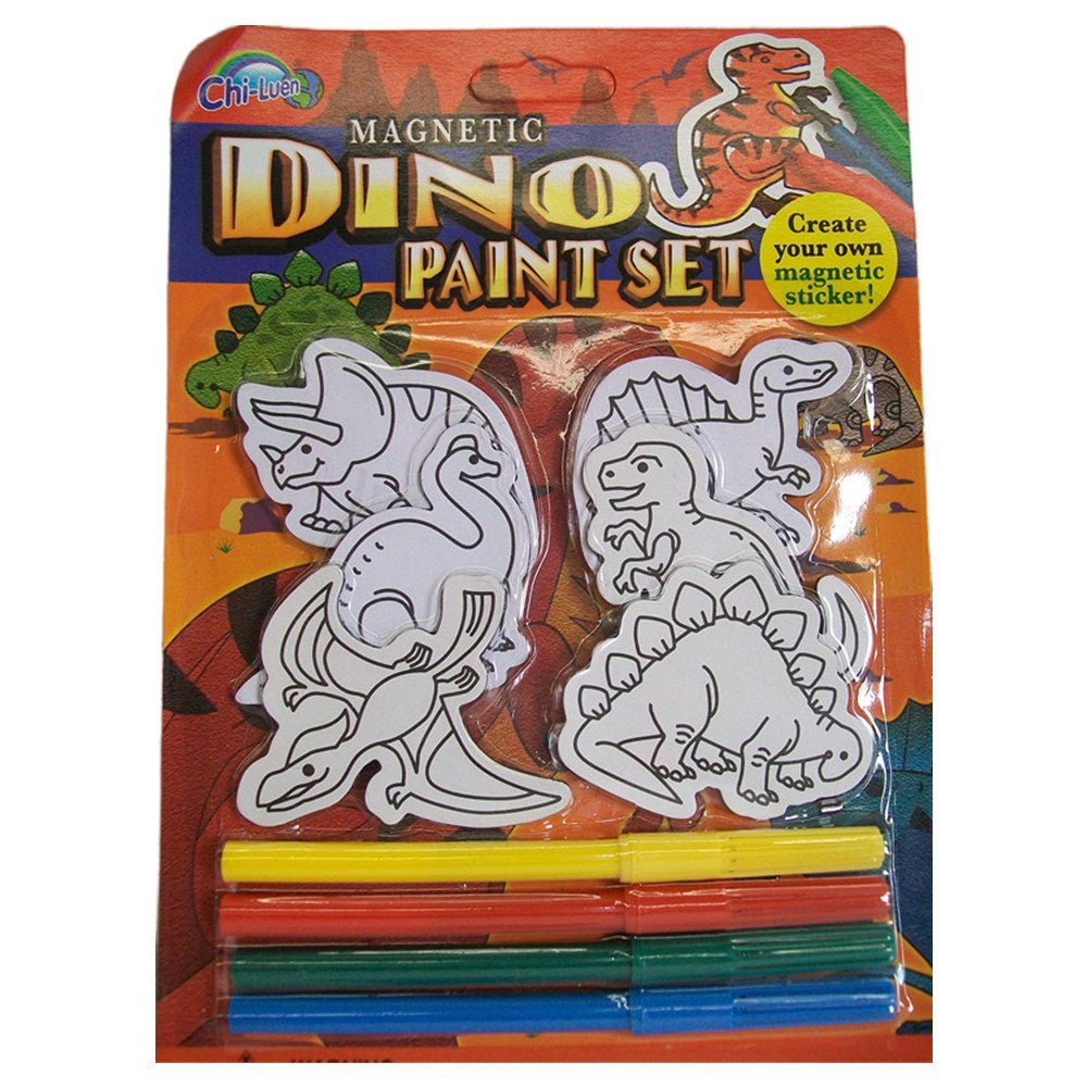 Magnetic paint set- dinosaurs