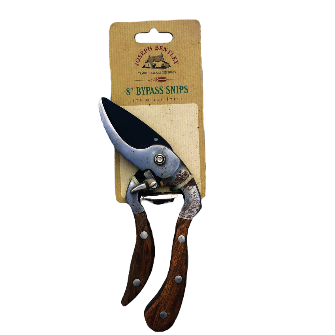 Joseph Bentley (UK) 8â€ Bypass Secateurs | Stainless Steel