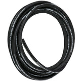 Hydraulic Hose 15m Rubber Hydraulic Hoses with 2 High-Tensile Steel Wire Braid, Inner Diameter 1/2 Inch, 5000 PSI Max, Bulk Hydraulic Hose -40 °F to 250 °F, Hydraulic Oil Flexible Hose