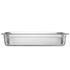 6 Pack Hotel Pans, Full Size Anti-Jam Steam Pan, 0.8mm Thick Stainless Steel Restaurant Steam Table Pan, 4-Inch Deep Commercial Table Pan, Catering Storage Food Pan, for Industrial & Scientific