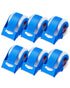 Packing Tape 6 Rolls 25 Yards Clear Shipping Tape with Dispenser 2.7 Mil