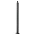 Cable Railing Post, 106.7x2.5x5 cm Level Deck Stair Posts, 1-Pack Stainless Steel Cable Handrail Post, Pre-Drilled Pickets with Mounting Bracket Stair Railing Kit, Black, 1JZLGZXHS1063GGTD001V0