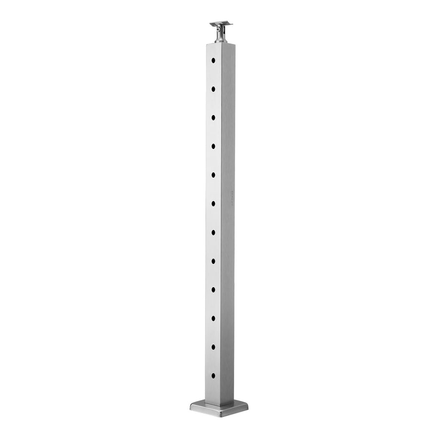 VEVOR Cable Railing Post 42x2x2 Inch Pre-Drilled Post 1JZLGZXYS1061EF8W001V0