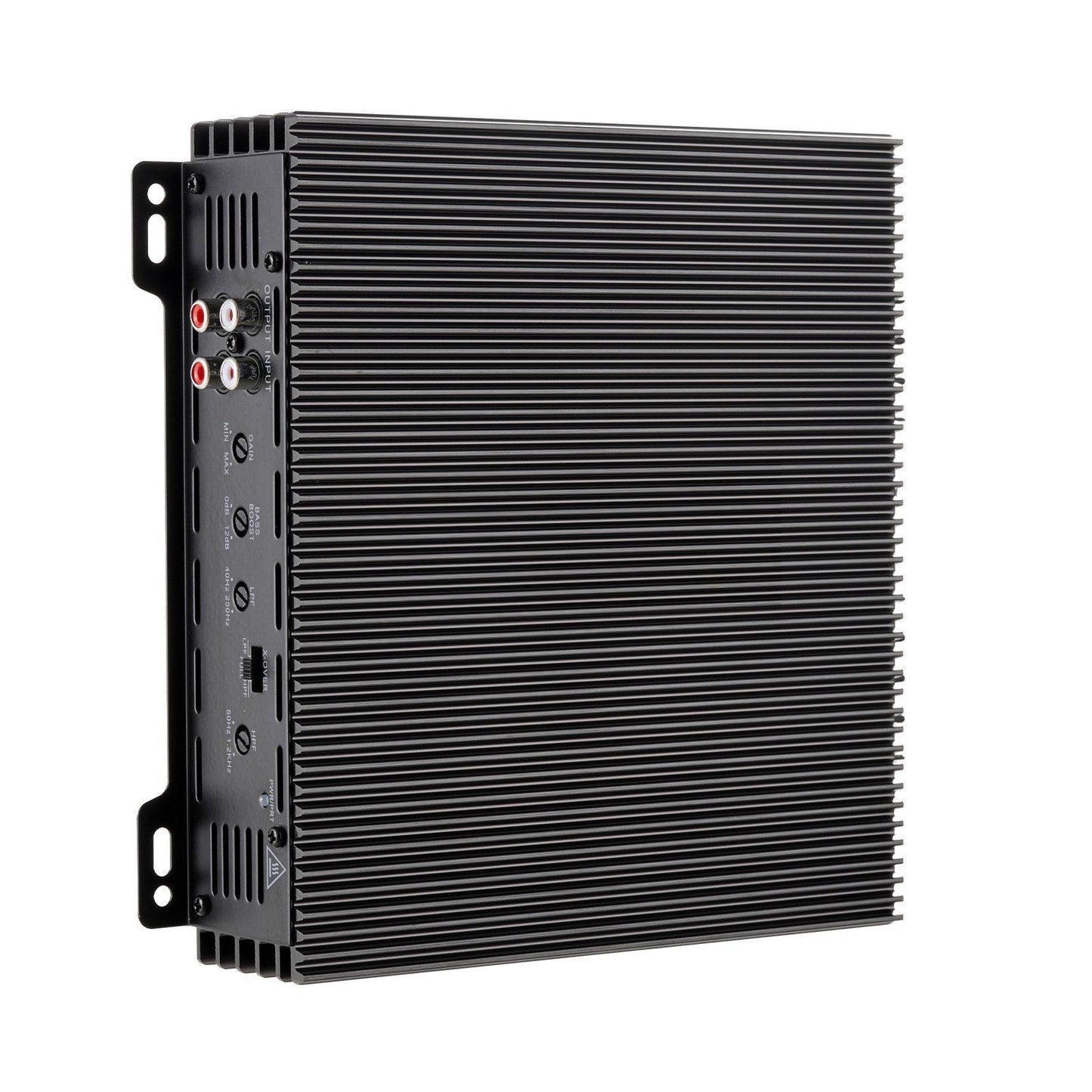 Car Audio Amplifier, 2-Channel Bridgeable Car Amplifier, Full-Range Class AB Stereo Amp, Max. 2 x 300W at 4 Ohms / 2 x 600W at 2 Ohms, High Output, for SUVs, Pickups, and Off-Road Vehicles
