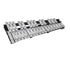 32 Note Glockenspiel Xylophone Bell Kit, Percussion Instrument with Mallets, Drum Sticks and Carrying Bag, Professional Glockenspiel Xylophone Percussion Instrument Set for Adults & Students