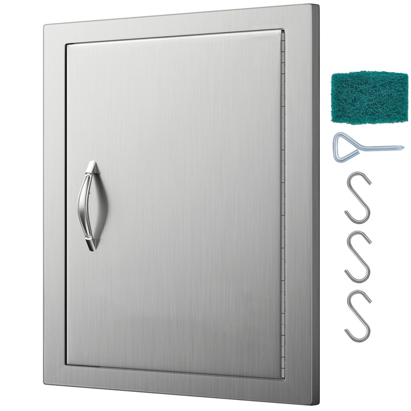 46X51CM Outdoor Kitchen BBQ Door Commercial Stainless Steel Single Access Door