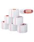 Clear Packing Tape 6 Rolls 65 Yards Heavy Duty Clear Packing Tapes 2.7 Mil