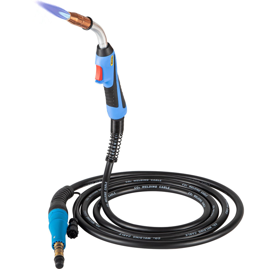 VEVOR Mig Welding Gun 250 Amp Mig Welding Torch Stinger 15ft M25 Welder Parts