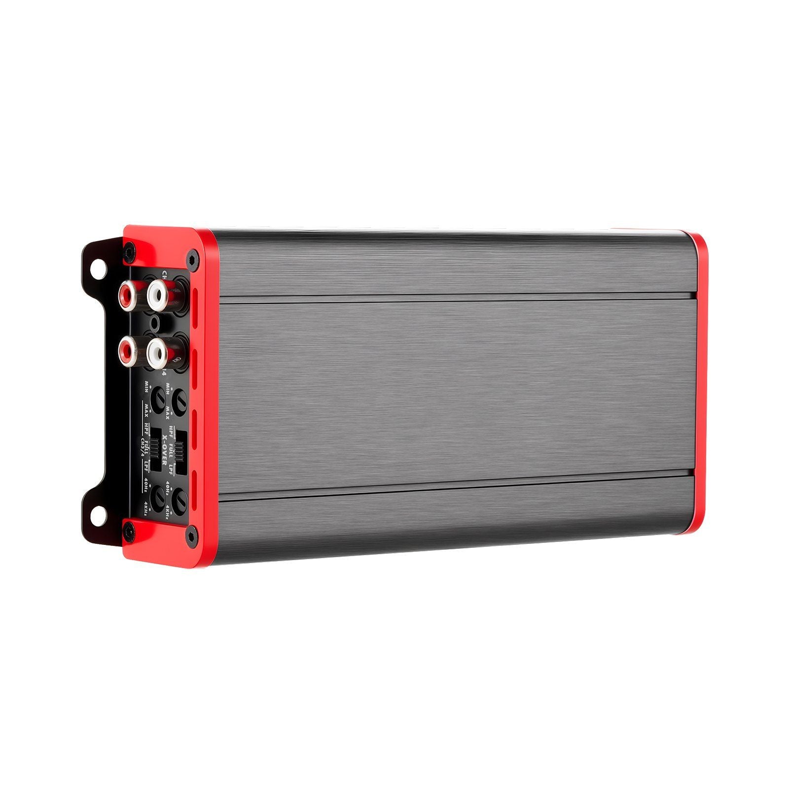 Car Audio Amplifier, 4-Channel Bridgeable Car Amplifier, Multichannel Class D Stereo Amp, Max. 4 x 272W at 4 Ohms / 4 x 400W at 2 Ohms, High Output, for SUVs, Pickups, and Off-Road Vehicles