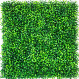 Artificial Boxwood Panels, 12 PCS 20"x20" Boxwood Hedge Wall Panels, PE Artificial Grass Backdrop Wall 1.6\", Privacy Hedge Screen for Decoration of Outdoor, Indoor, Garden, Fence, and Backyar