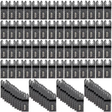 100PCS Oscillating Saw Blades, Quick Release Multitool Blades Kit, HCS Tool Blades for Wood Plastic, Compatible with Dewalt Dremel Fein Worx Bosch Makita Milwaukee