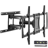 Full Motion TV Mount Fits for Most 37-75 inch TVs, Swivel Tilt Horizontal Adjustment TV Wall Mount Bracket with 4 Articulating Arms, Max VESA 600x400mm, Holds up to 132 lbs