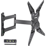 Full Motion TV Mount Fits for Most 26-55 inch TVs, Swivel Tilt Horizontal Adjustment TV Wall Mount Bracket with Articulating Arm, Max VESA 400x400mm , Holds up to 99 lbs
