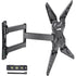 Full Motion TV Mount Fits for Most 26-55 inch TVs, Swivel Tilt Horizontal Adjustment TV Wall Mount Bracket with Articulating Arm, Max VESA 400x400mm , Holds up to 99 lbs